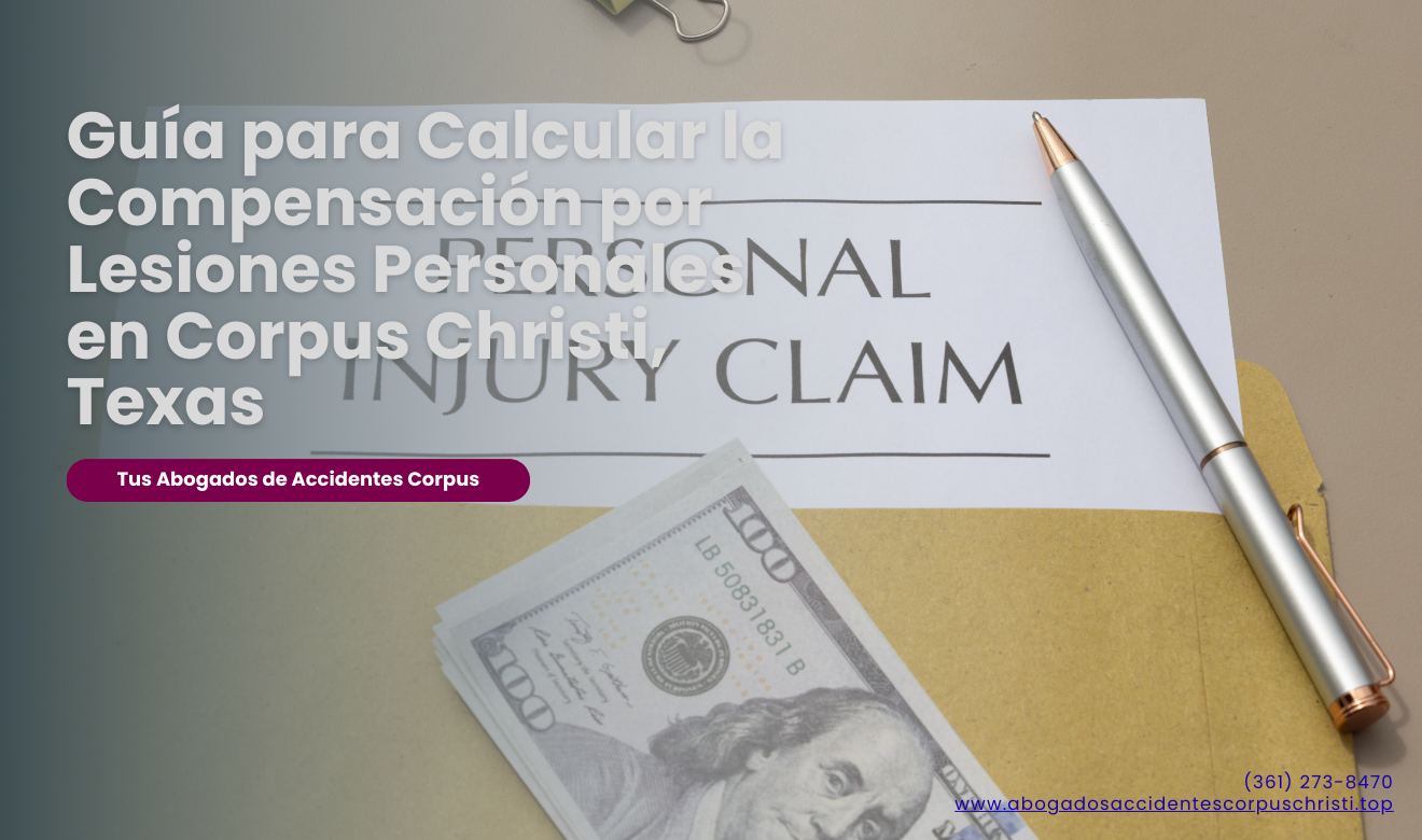 cómo calcular compensación por lesiones Corpus Christi